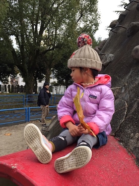 cocoさん（キッズ・100cm）の秋コーディネート