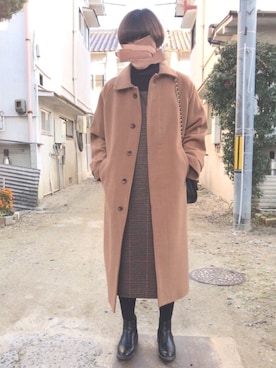 まりるんさん（レディース・163cm）の冬コーディネート