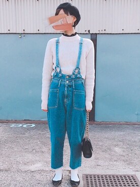 まりるんさん（レディース・163cm）の冬コーディネート