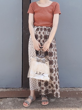 まりるんさん（レディース・163cm）の夏コーディネート