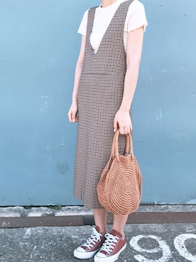 まりるんさん（レディース・163cm）の夏コーディネート
