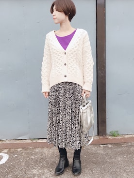 LE MINOR×SLOBE 別注クルーネックプルオーバー◇を使った人気