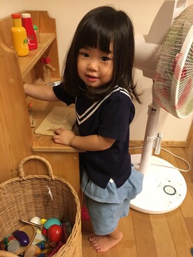 kanakoさん（キッズ・80cm）の秋コーディネート
