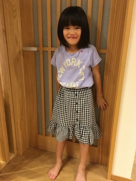 kanakoさん（キッズ・120cm）の秋コーディネート