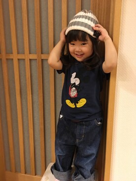 kanakoさん（キッズ・80cm）の秋コーディネート