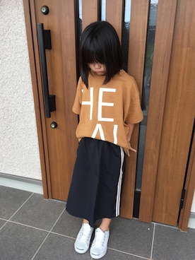 kanakoさん（キッズ・120cm）の秋コーディネート