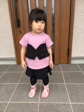 kanakoさん（キッズ・80cm）の秋コーディネート