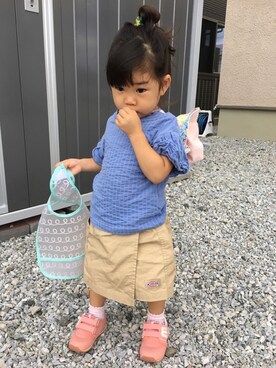 kanakoさん（キッズ・80cm）の秋コーディネート