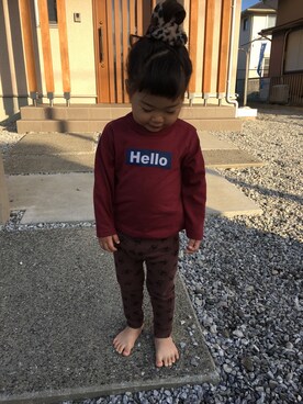 kanakoさん（キッズ・80cm）の秋コーディネート