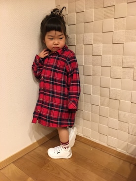 kanakoさん（キッズ・80cm）の秋コーディネート