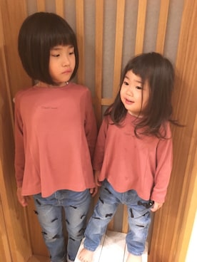 kanakoさん（キッズ・80cm）の秋コーディネート