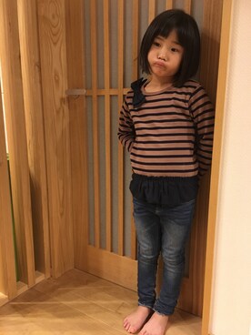 kanakoさん（キッズ・120cm）の秋コーディネート