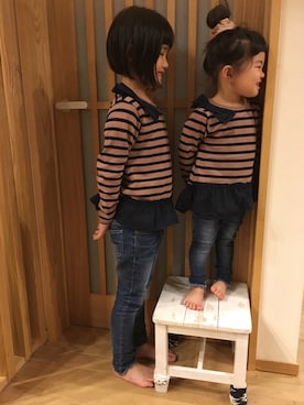 kanakoさん（キッズ・80cm）の秋コーディネート