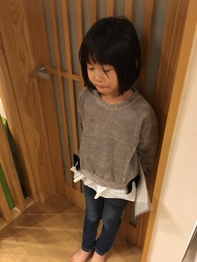 kanakoさん（キッズ・120cm）の秋コーディネート