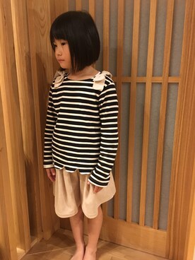 kanakoさん（キッズ・120cm）の秋コーディネート