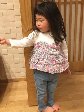 kanakoさん（キッズ・80cm）の春コーディネート