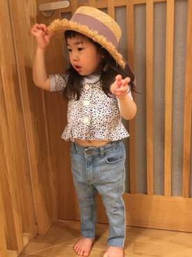 kanakoさん（キッズ・90cm）の春コーディネート