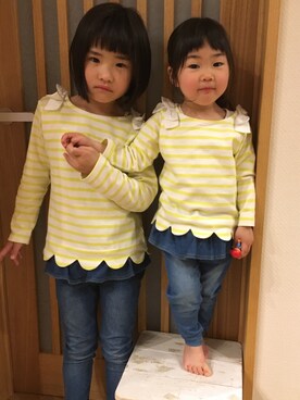 kanakoさん（キッズ・90cm）の春コーディネート