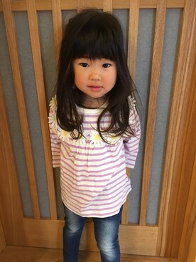 kanakoさん（キッズ・90cm）の春コーディネート