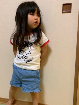 kanakoさん（キッズ・74cm）の夏コーディネート