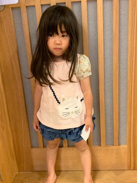 kanakoさん（キッズ・74cm）の夏コーディネート