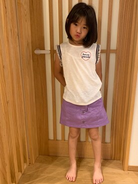 kanakoさん（キッズ・104cm）の夏コーディネート