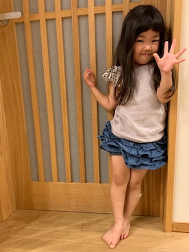 kanakoさん（キッズ・90cm）の夏コーディネート
