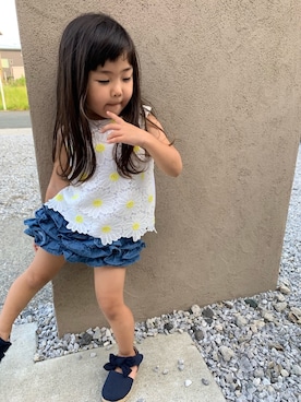 kanakoさん(キッズ・90cm)の夏コーディネート