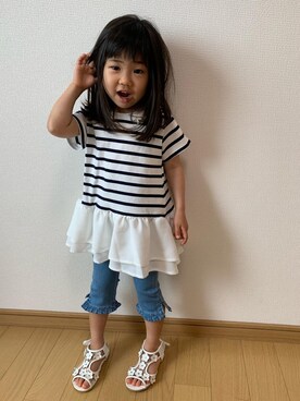 kanakoさん（キッズ・90cm）の夏コーディネート