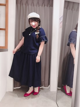 koba*rukaさん（レディース・159cm）の夏コーディネート