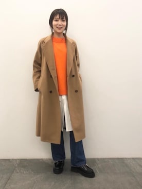 仲（naka）さん（レディース・163cm）の冬コーディネート