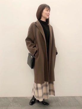 仲（naka）さん（レディース・163cm）の冬コーディネート