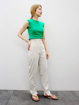 仲（naka）さん（レディース・163cm）の夏コーディネート