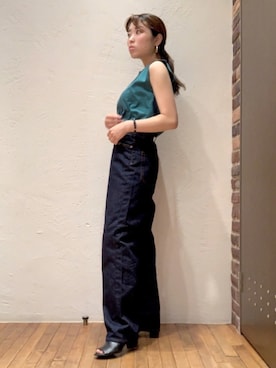 「FIL DE FER（フィルデフェール）のアイテム」を使った、nakayama.さん（レディース・156cm）の夏コーディネート