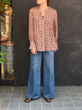「FIL DE FER（フィルデフェール）のアイテム（パンツ）」を使った、nakayama.さん（レディース・156cm）の夏コーディネート