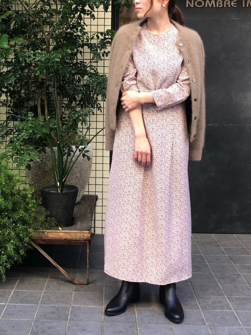NOMBRE IMPAIR（ノンブルアンペール）の「ﾐﾆﾌﾗﾜｰPT ｸﾙｰﾈｯｸﾛﾝｸﾞﾜﾝﾋﾟｰｽ 