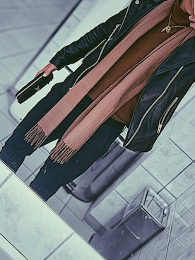 「DOWBL（ダブル）のアイテム（ジャケット/アウター）」を使った、mさん（メンズ・173cm）の冬コーディネート