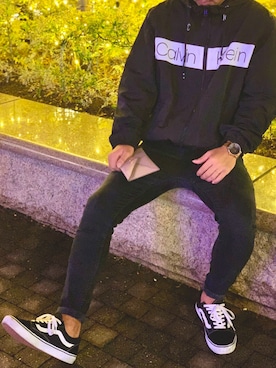 「カルバンクライン」｜「アイテム（財布/小物）」を使った、mさん（メンズ・173cm）の秋コーディネート