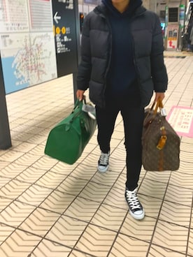 「happynewyear」｜mさん（メンズ・173cm）の冬コーディネート