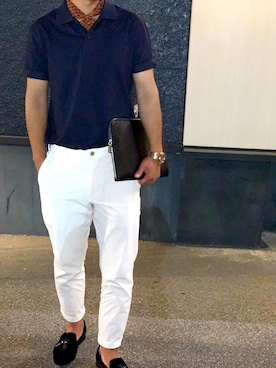 「英国」｜mさん（メンズ・173cm）の春コーディネート