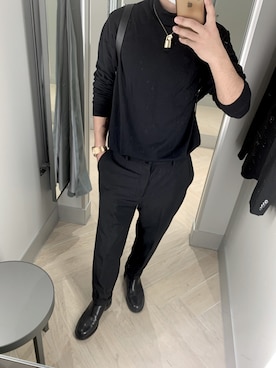 「LouisVuitton」｜「アイテム（財布/小物）」を使った、mさん（メンズ・173cm）の冬コーディネート