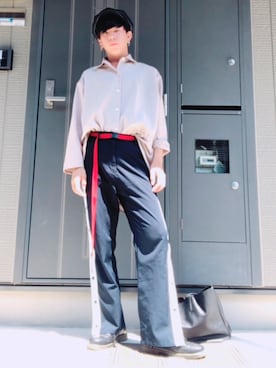 「WEGO（ウィゴー）のアイテム（キャスケット）」を使った、уцнуаさん（メンズ・170cm）の夏コーディネート