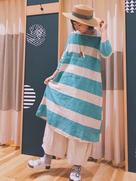 ｲｼｶﾜ ﾘﾎ ◎さん（レディース・159cm）の春コーディネート