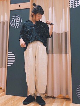 ｲｼｶﾜ ﾘﾎ ◎さん（レディース・159cm）の春コーディネート