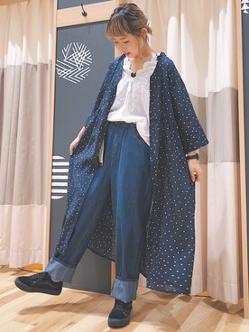 ｲｼｶﾜ ﾘﾎ ◎さん（レディース・159cm）の夏コーディネート