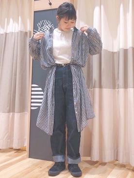 「平成最後のWEARISTAセンバツ」｜「アイテム（ワンピース）」を使った、ｲｼｶﾜ ﾘﾎ ◎さん（レディース・159cm）の春コーディネート