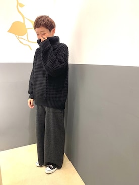 aykさん（レディース・156cm）の秋コーディネート