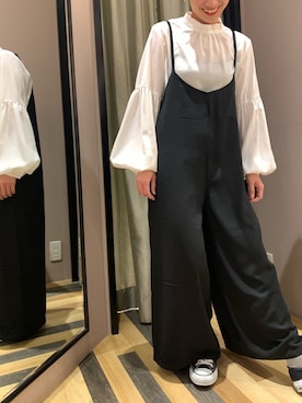 「モノトーン派？カラーコーデ派？」｜aykさん（レディース・156cm）の冬コーディネート