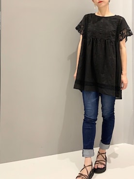aykさん(レディース・156cm)の夏コーディネート