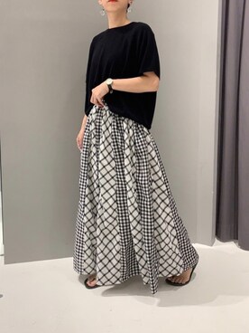 aykさん（レディース・156cm）の夏コーディネート